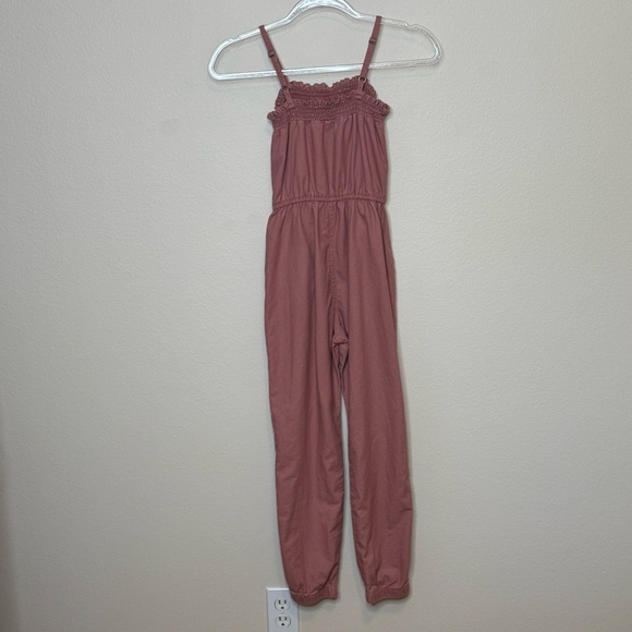 Abercrombie Kids Pink Jumpsuit with Tapered Jogger Cuffs 11/12 - Picture 6 of 12